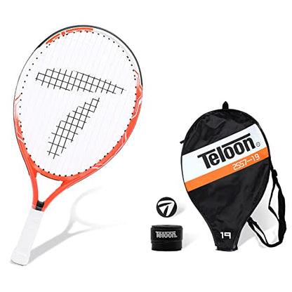 Teloon Kids Tennis Racket, 19"-25" Inch Youth Tennis Racquet with Cover, Junior Tennis Racquet for Kids Children Boys Girls Age 3-12.