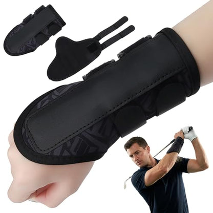 1-Pack Golf Wrist Brace - Neoprene Golf Wrist Training Aid - Comfort Golf Swing Training Aid - Hand Gesture Practice Tool for Golf Beginners - Golf Swing Trainer for Proper Wrist Alignment