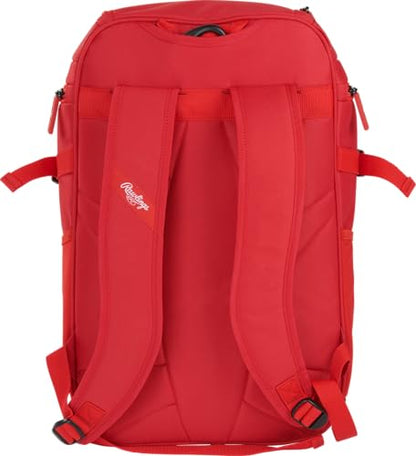 Rawlings | FRANCHISE 2.0 Player's Backpack | Baseball/Softball | Rec/Travel | Multiple Styles | Baseball/Softball - color: SCARLET