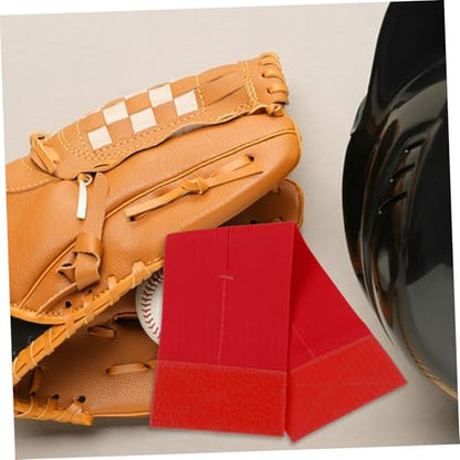 Toddmomy Baseball Glove Strap Softball Mitt Shaper with Elastic Band for Secure Attachment Fit for All Hand - color: Red