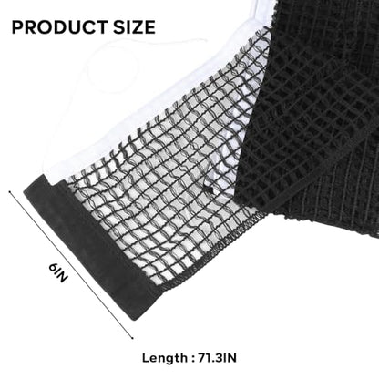 JBM 2 Pack Table Tennis Net Replacement for Any Table 60 to 72 Inch
