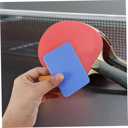 Table Tennis Racket Cleaning Sponge Soft and Delicate Paddle Cleaner Tool for Outdoor Use Portable 10-Pack Cleaning Sponges for Table Tennis Racket Maintenance