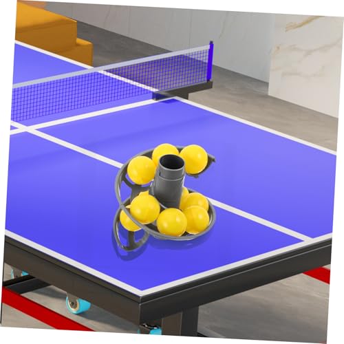 BESPORTBLE 3pcs Table Tennis Pitching Orbits Set Spiral Ball Tracks for Portable Ping Pong Ball Launcher for Home and Club Training Equipment
