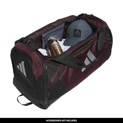 adidas Team Issue Duffel Bag – Durable for Sports & Travel - color: Maroon/2