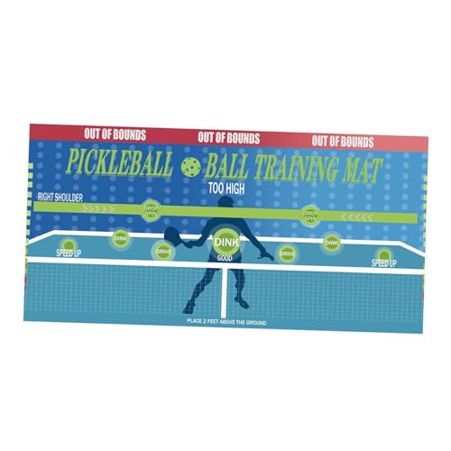 Pickleball Dink Pad for Wall Pickleball Practice Rebounder Enhance Pickleball Skill Official Dink Pad for Room Exercise Yard