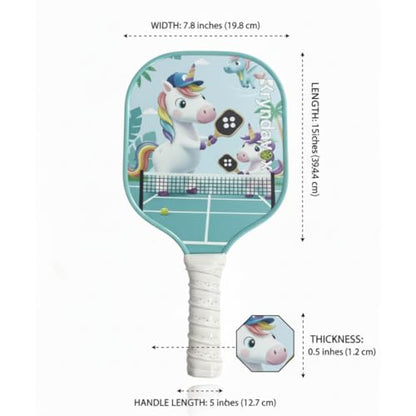 Kids Pickleball Paddle，Lightweight Pickleball Rackets, Kids Junior Pickleball Paddles,Durable Paddle for Children and Beginners