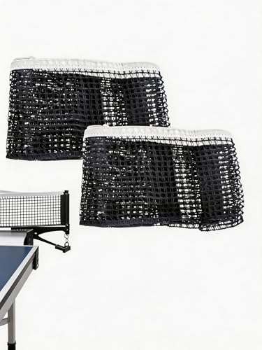 Ping Pong Net Compatible with Stiga, Durable Stable Table Tennis Net Compatible with Stiga, Stable for Intense Table Tennis Matches with Chian Tension,Navy,2PCS