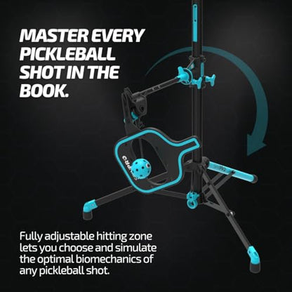 SpinPro for Pickleball - Pickleball Trainer | Training Aid for Learning Topspin, Slice, Sidespin | Improve Your Game Rapidly | at-Home, Indoor or Outdoor