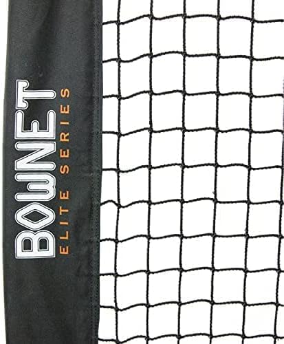 Bownet Big Mouth Elite Baseball & Softball Hitting Net – Heavy-Duty Portable 8' x 8' Batting Practice Net with Energy Absorption System – Includes Carry Bag for Indoor & Outdoor Use