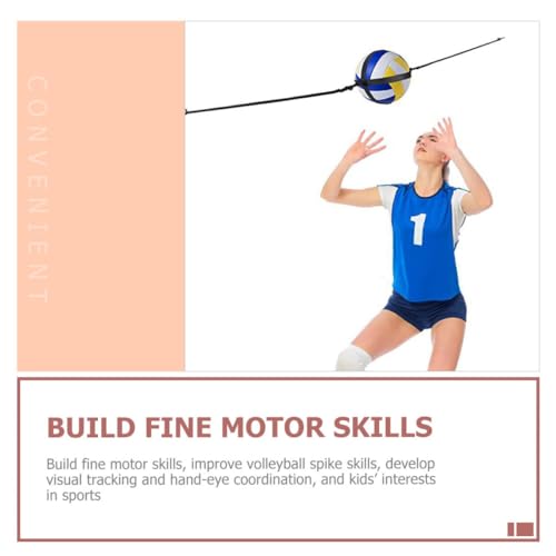 Adjustable Volleyball Spike Trainer Set Lightweight Training Straps for Serve and Hitting Practice Volleyball Training Bands for Improved Jumping Power and Technique