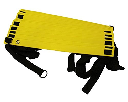 Shred & Tone Pro Agility Speed Ladder with Carrying Bag - Yellow