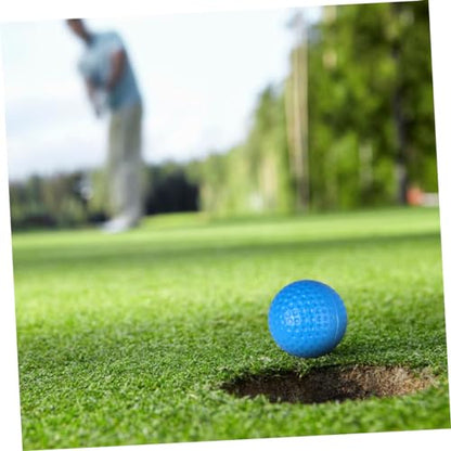 20pcs Hollow Plastic Golf Practice Balls for Men and Women Lightweight Training Balls for Outdoor Use for Skill Development and Training