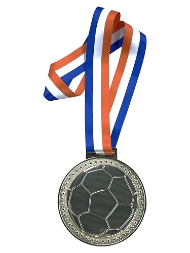 Express Medals Pack of 1 (or More) Colossal 5 Inch Gold Soccer Award Medals Variations with or Without Engraving Personalization Engraved Custom Text Names - color: Yes Engraving