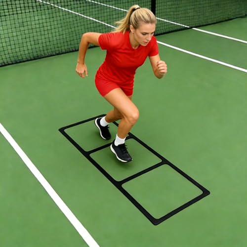 Compact Portable Speed Ladder for Balance Drills Suitable All Ages Easy Carry Permanent Silicone Ladder
