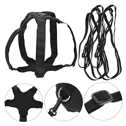 BESTonZON 1Set Volleyball Trainer Strap Adjustable Spike Training Tool for Practice for Serving Hitting and Jumping Skills Development Durable Volleyball