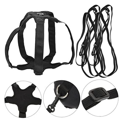 BESTonZON 1Set Volleyball Trainer Strap Adjustable Spike Training Tool for Practice for Serving Hitting and Jumping Skills Development Durable Volleyball