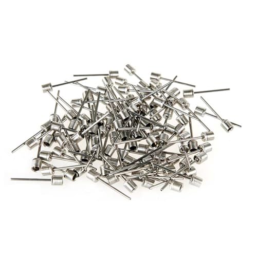Basketball Air Needle– Ball Pump Needles for Basketball, Football, Soccer & Sports Balls，Durable Stainless Steel Tips