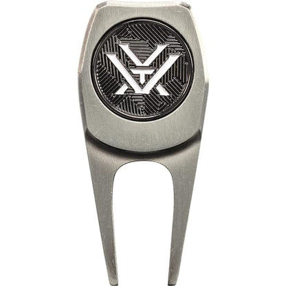 Vortex Multi-Purpose Golf Divot Repair Tool with Magnetic Ball Marker