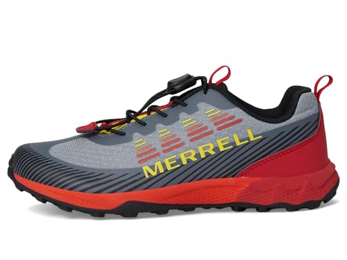 Merrell Kids' Agility Peak Kdz - color: Grey/Lava, size: 13 Little Kid