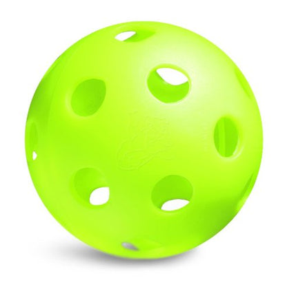 Jugs Bucket of Vision-Enhanced Yellow Poly Baseballs
