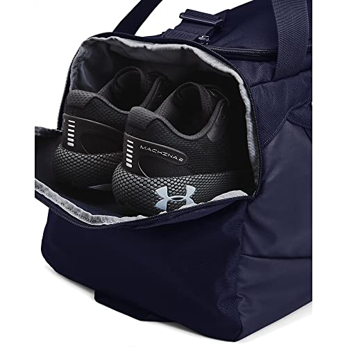 Under Armour Undeniable 5.0 Duffle - color: Midnight Navy (410)/Metallic Silver, size: Large (101L)