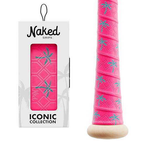 Naked Grips Iconic Collection | 1mm Baseball & Softball Bat Grips - color: Palm Tree