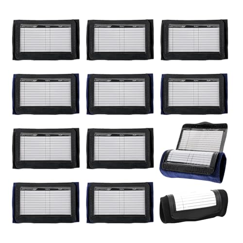 12 Pack QB Playbook Wristband, Football Play Wristbands, Football Wrist Playbook, Quarterback (QB) Play Wristband, Adult Size