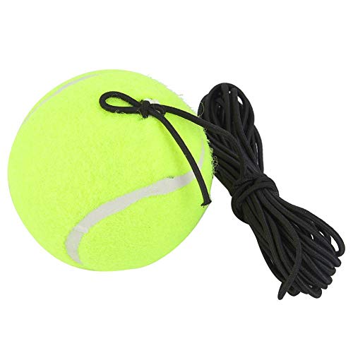 yafa Tennis Training Ball Solo Tennis Trainer Singles Training Self-Study Practice Ball with 4 Meter Elastic Rubber Stringfor Tennis Beginner
