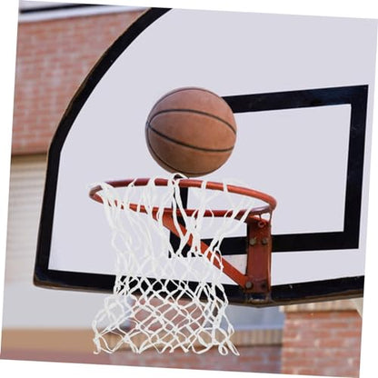 Toddmomy 12 Loop Heavy-Duty Nylon Basketball Net Weather-Resistant Replacement Mesh for Standard Basketball Rim for Outdoor Use