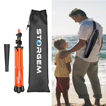 Storgem Batting Baseball tee Softball, Easy to Adjustable Height,Portable Tripod Stand Base Tee for Hitting Training Practice,with Carrying Bag