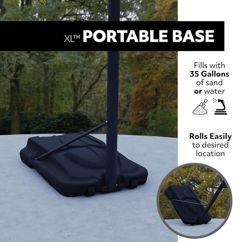 New Adjustable Lifetime Portable Basketball Hoop 71522 54-inch Acrylic Backboard