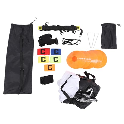 Agility Ladder Speed Training Equipment Set with Speed Ladder Soccer Cones Running Umbrella Football Fitness Training Equipment