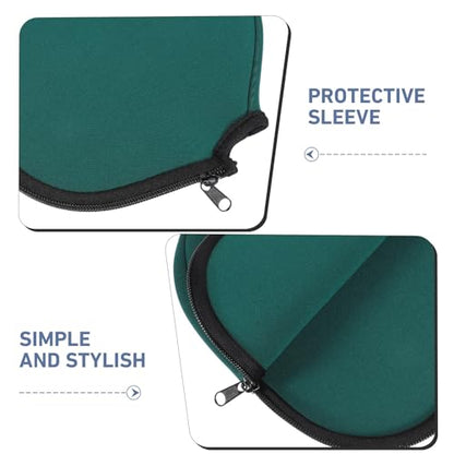 Table Tennis Paddle Protective Sleeve Green Neoprene Scratch-resistant Portable Storage Case for Racket Bag Suitable for Outdoor and Indoor