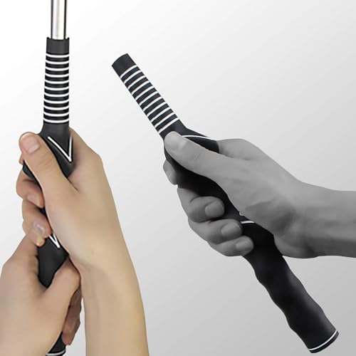 1Pcs Right Hand Golf Grip Trainer for Improving Hand Positioning | Lightweight Golf Swing Trainer RH | Molded Anti-Slip Wrist Trainer Golf Swing Grip | Black (Left Hand)/(Right Hand) (Right Hand)