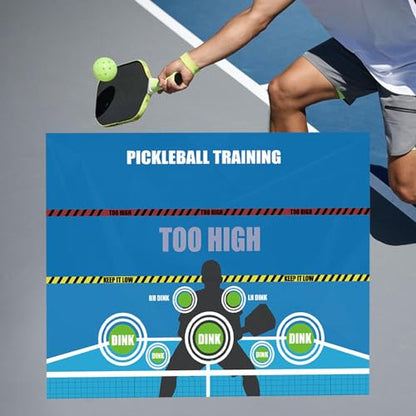 Pickleball Dink Pad Pickleball Training Equipment Pickleball Practice Mat Pickleball Hitting Pad Aid Paper Glue Suitable for