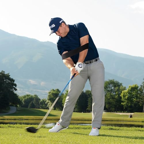 Golf Swing Trainer & Golf Grip Trainer Set, Perfect Training Aid for Improving Swing Technique and Grip Position, Ideal for Beginners and Professionals