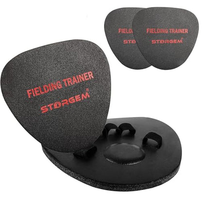 Storgem Softhands Baseball Fielding Trainer,Two-Hands Foam Mitts - style: 4 Packs