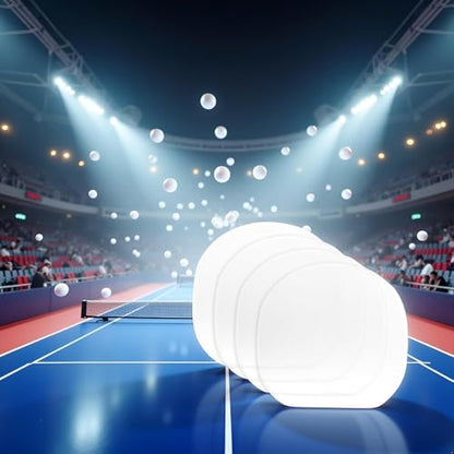 4 Pcs Transparent Table Tennis Rackets Adhesive Protective Film, Table Tennis Rackets Maintenance Cover, Table Tennis Racket Rubber Surface Protective Film, Table Tennis Rackets Maintenance Cover