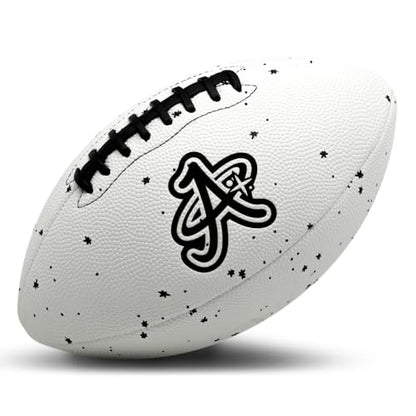 TAKE Flight Flag Football, Official Game Ball (ECO-Leather) - color: ICE WHITE, size: PRO (SIZE 9)