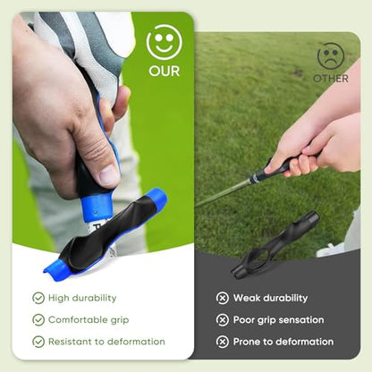 Golf Grip Trainer, Golf Training Aid, Easy To Carry to the Practice Area, Grip Trainer Club to Help Train Correct Hand Position, Golf Accessories Improve Your Swing Rhythm