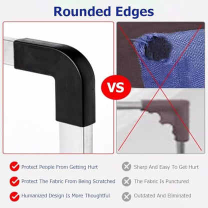 The Movable Ping Pong Ball Baffle,Portable Table Tennis Baffle Barrier Ping Pong Field Fence Surround Block for Quick Ball Pick Up Court Training Home Use，（Blue-140x72cm，11 Pieces） - size: 11 pieces