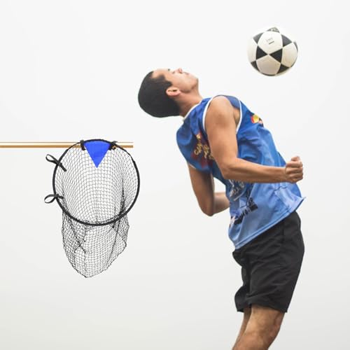 VICASKY Football Goal Net Training Target with Black Nylon Mesh, Soccer Practice Net for Accuracy and Shooting Drills, Portable Football Goal Accessory for Backyard and Indoor Use