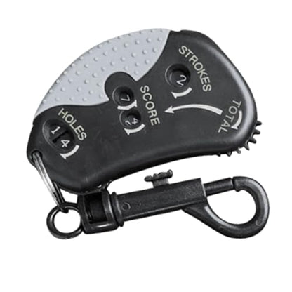 Colaxi Golf Score Counter Golf Stroke Counter Small Scorekeeper with Clip for Training Practice
