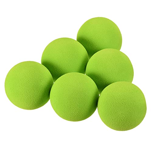 PATIKIL Golf Foam Balls, Pack Sponge Exercise Flight Swing Practice for Indoor Training - color: Green