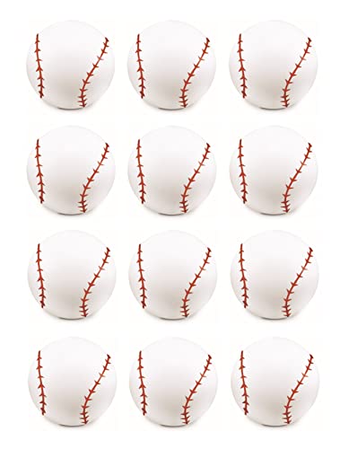 Recreational-Quality (1-Star, 40mm) Ping Pong Balls (Baseball, 12-Pack)