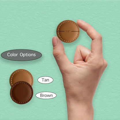 Premium Custom Golf Wedding Gift | Laser Engraved Magnetic Vegan Leather Golf Ball Marker | Golfers Mother's Day | Small USA Business | Golf Marker for Events Tournaments