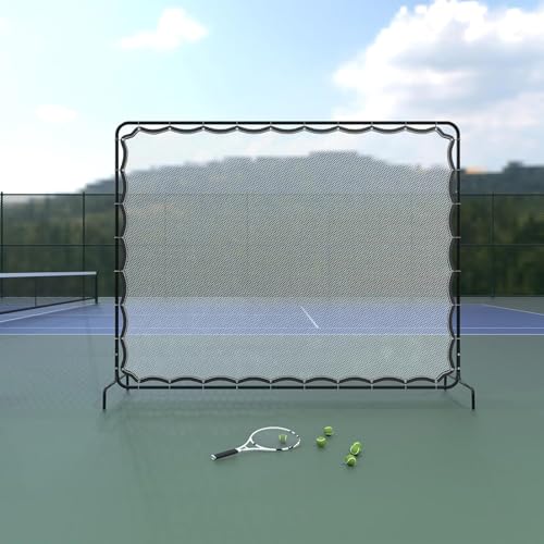 Rebound Practice Wall - Tennis Rebounder Net for Training Racquet Sports Ball Pickleball, Perfect Tennis Backboard Net for Tennis Court Backyard Outdoor Training