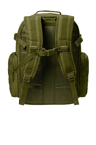 Tactical Gear bag Heavy Duty Duffel Gym bag/Tactical Backpack Custom Embroidered with your own text (Olive Drab Green Backpack) - color: Olive Drab Green Backpack