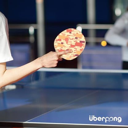 Custom Ping Pong Paddle – Add Your Name or Message – Funny & Personalized Gift for Table Tennis Lovers – Durable Racket for Casual Play – Choose from 4 Unique Designs Printed on Bumpy Rubber - style: Queen of Pong
