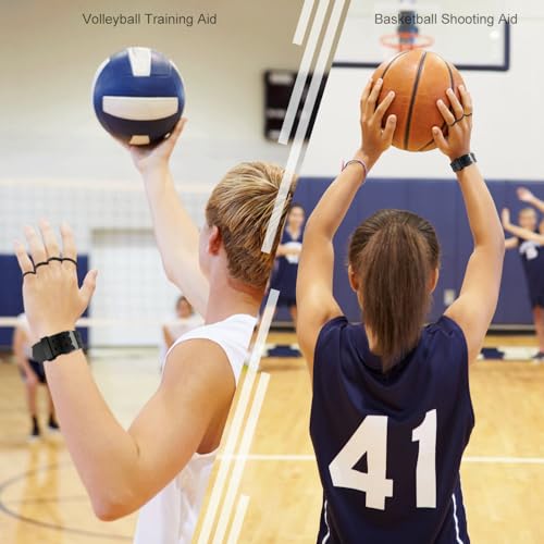 Volleyball Spike Glove, Flickglove Training Aid for Improving Topspin on Serves and Shooting with Different Resistance Levels